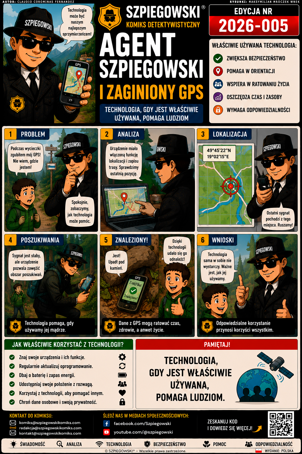 Agent Szpiegowski i Zaginiony GPS