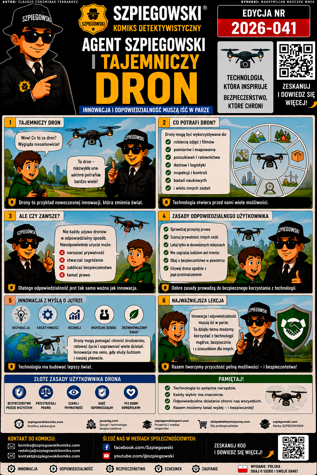 Agent Szpiegowski i Tajemniczy Dron