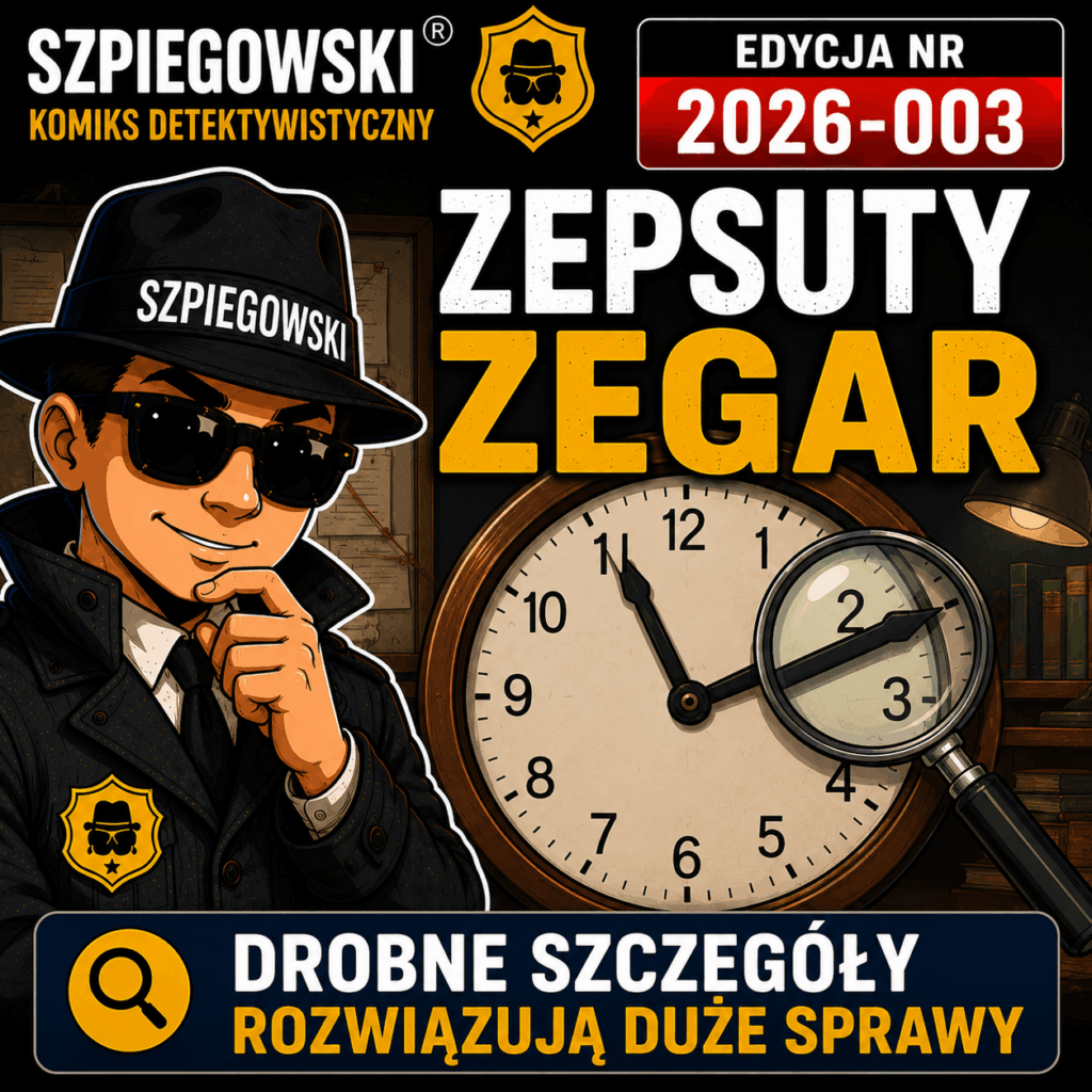 Zepsuty zegar – Drobne szczegóły rozwiązują duże sprawy