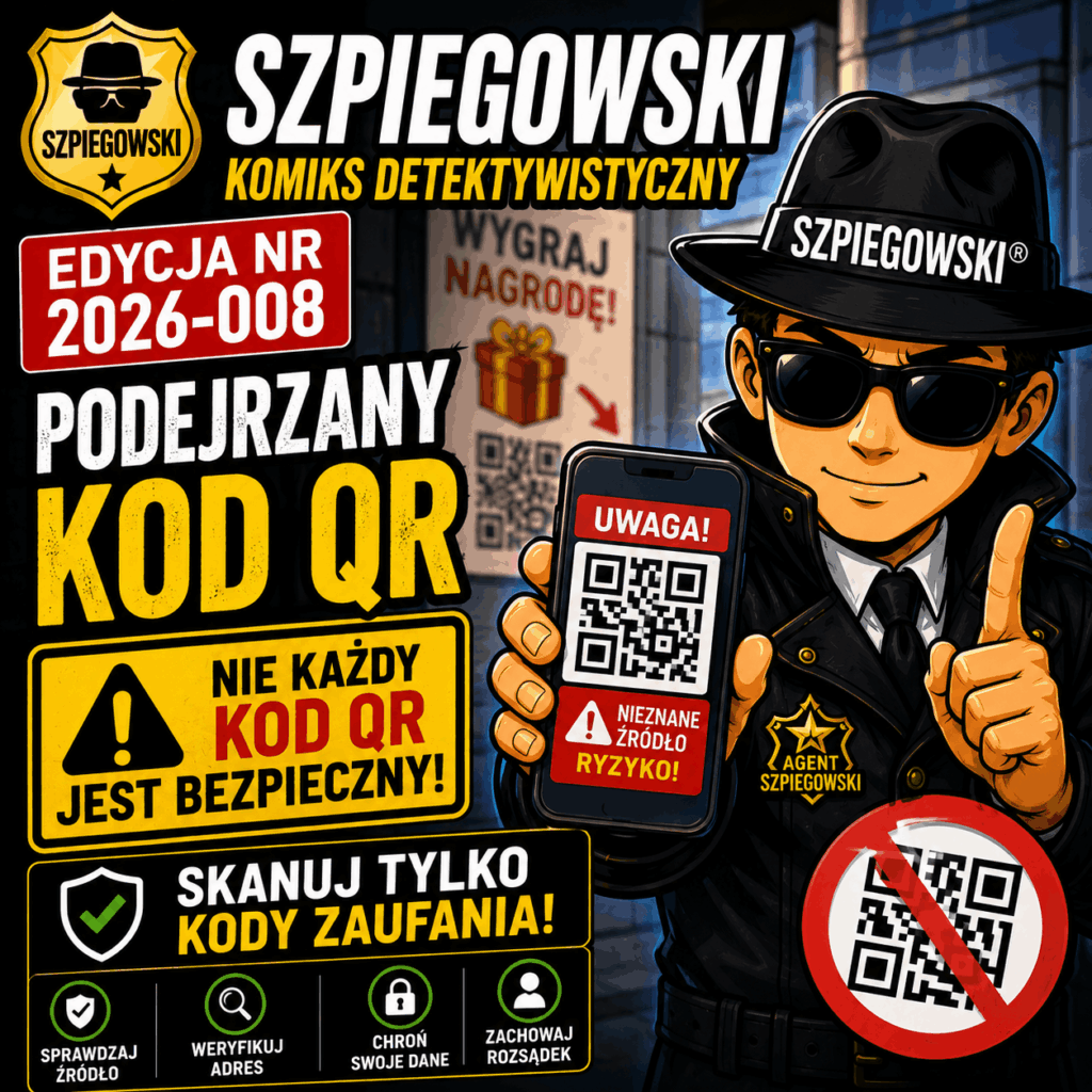 Podejrzany Kod QR – jak bezpiecznie korzystać z kodów QR?