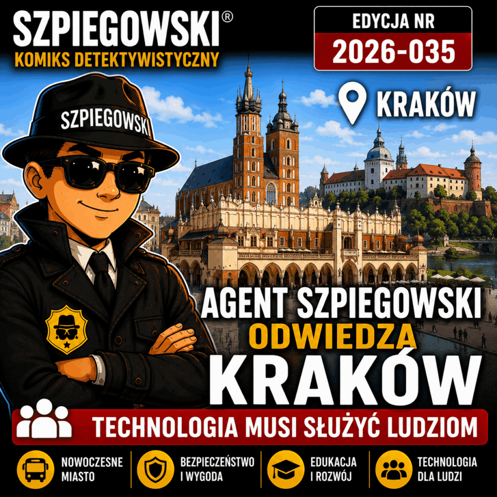 Agent Szpiegowski Odwiedza Kraków