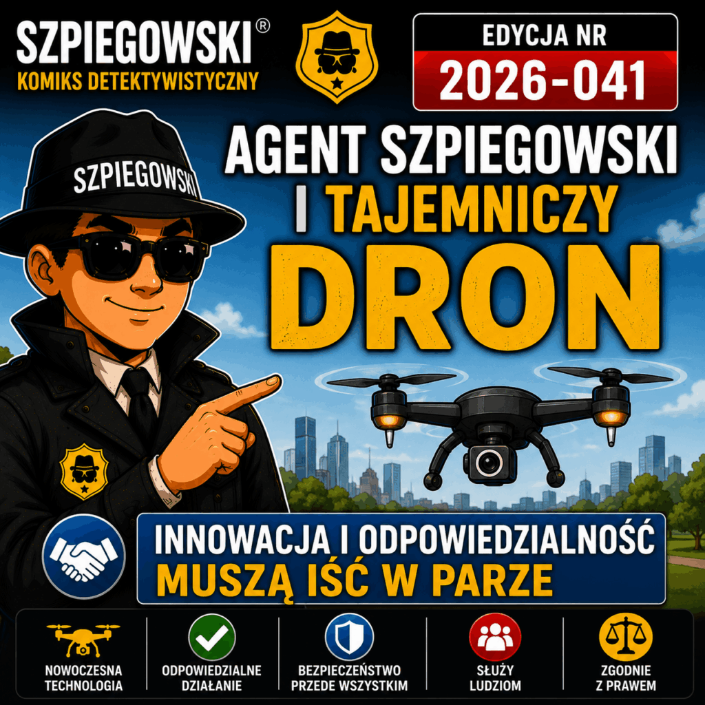 Agent Szpiegowski i Tajemniczy Dron
